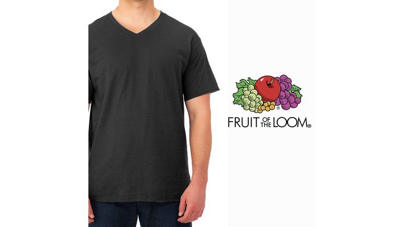 Camisetas fruit of the loom cuello v discount