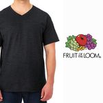 Camiseta-Fruit-Of-The-Loom-Cuello-V-color-gris-Talla-XL-5-87721