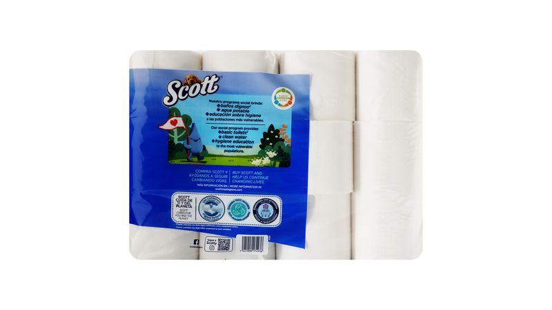 Chollo! 24 rollos papel higiénico Scottex original 7.49€.