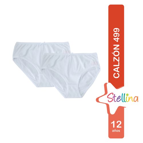 Calzon Stellina, para niña- talla 12 -2 uds