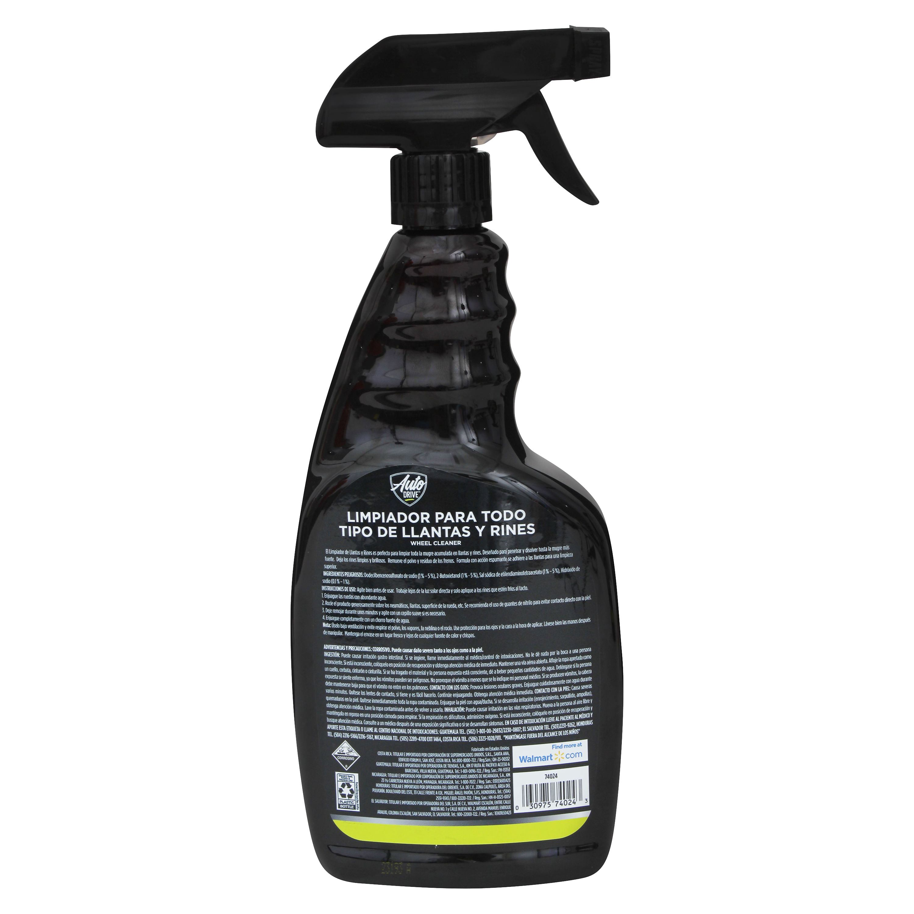 Limpiador de llantas en spray 300 ml