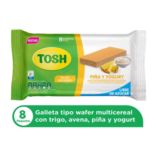 Yogurt Tosh Wafer Piña -201Gr