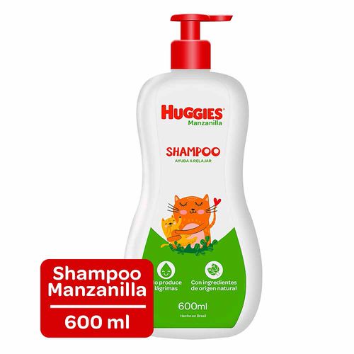 Shampoo Huggies Manzanilla No Produce Lágrimas -600ml