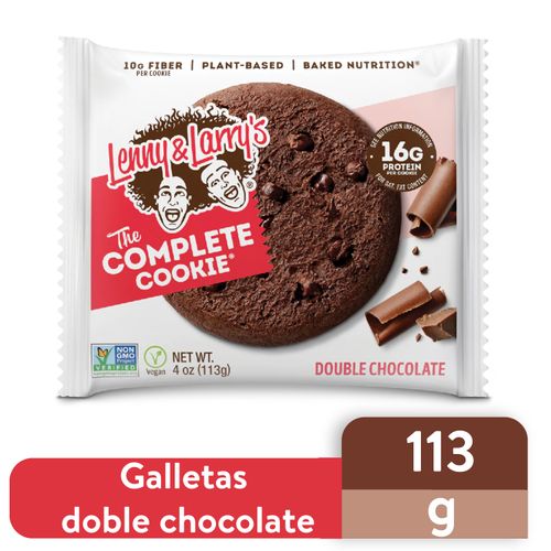 Galletas Lenny and Larry, doble chocolate -113g