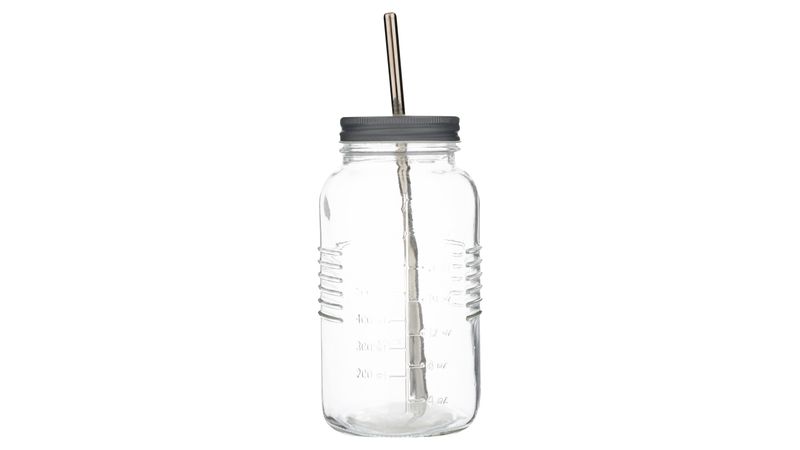 Raw Mason Jar 473 ml. Bote Cristal 💎 COMPRA Conservación Hierba