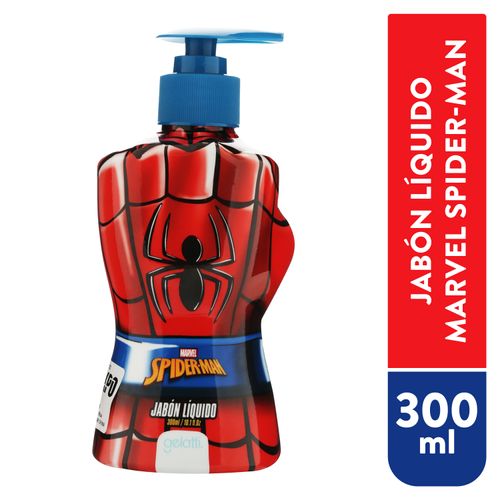 Jabón Líquido Gelatti, Spider Man -300ml
