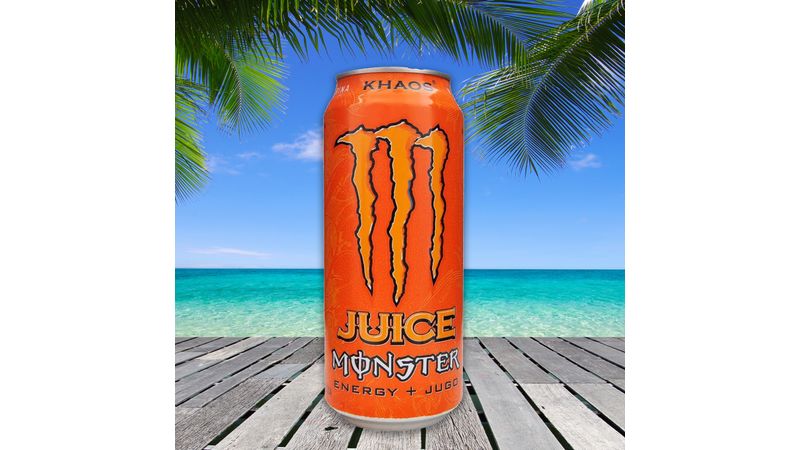¡NUEVO! Bebida energética Khaotic Papillon Monster/ 6 latas completas