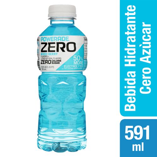 Bebida Powerade, zero avalancha alpina -591ml