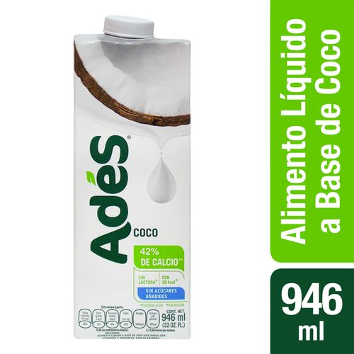 Bebida Ades, Light Coco-946ml