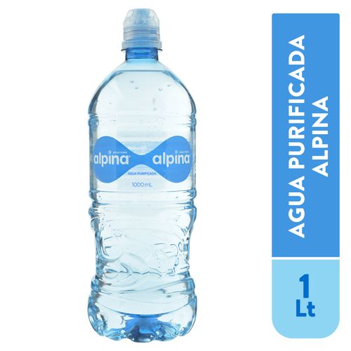 Agua alpina, purificada -1L