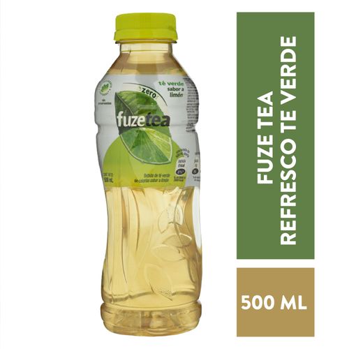 Refresco Fuze Tea Té Verde Zero Limón - 500 ml