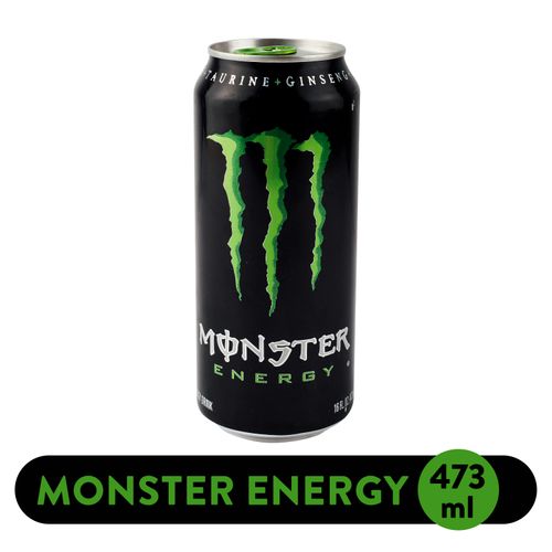 Bebida Monster Energy, lata -473ml