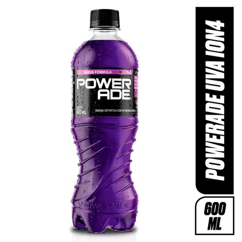 Bebida Powerade, Ion4 Uva -600ml