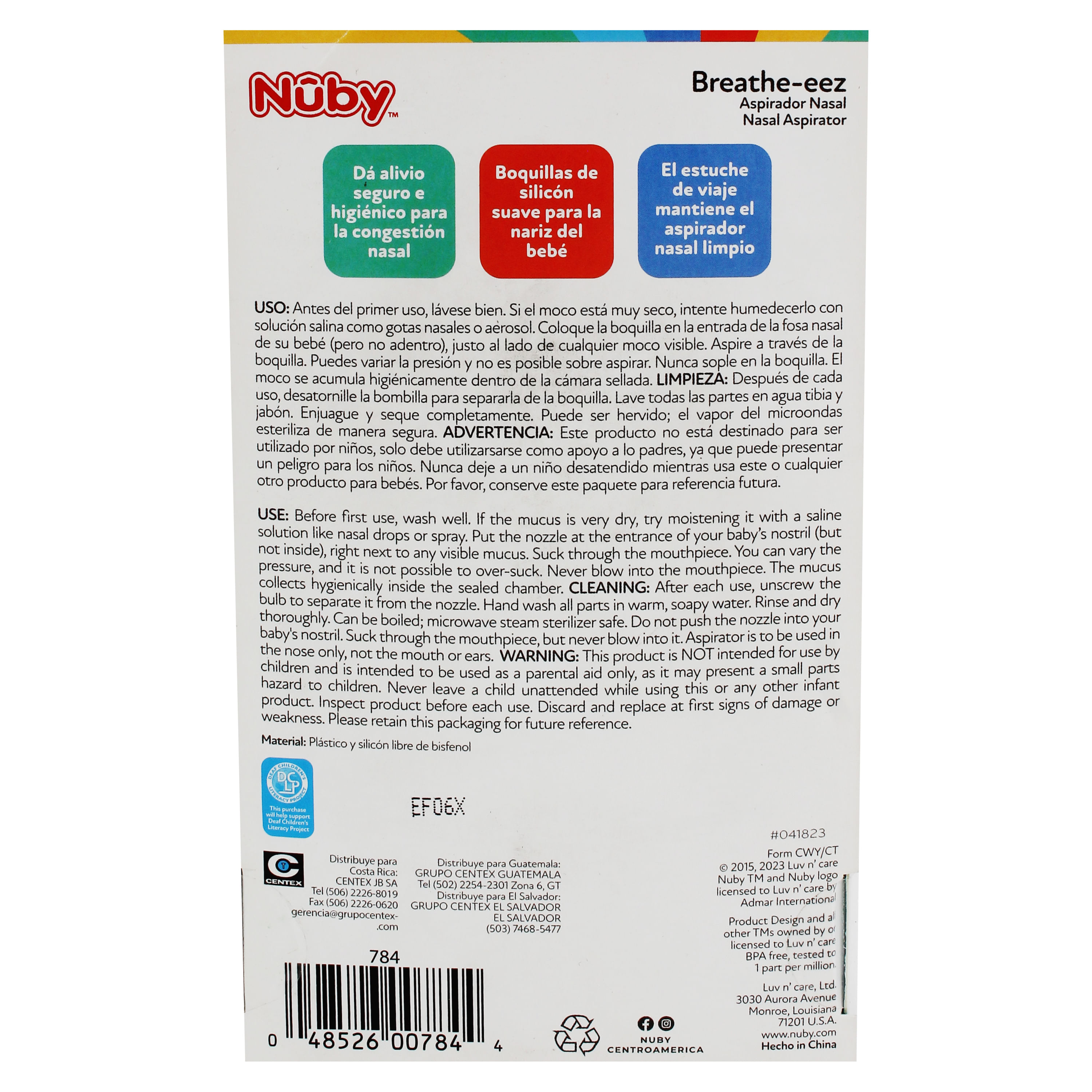 Comprar Aspirador Nasal Y De Oido Para Bebé Nuby, Walmart Costa Rica -  Maxi Palí