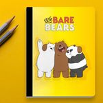 Cuaderno-Bare-Bears-Cosido-Pasta-Rayas-100-Hojas-2-94437