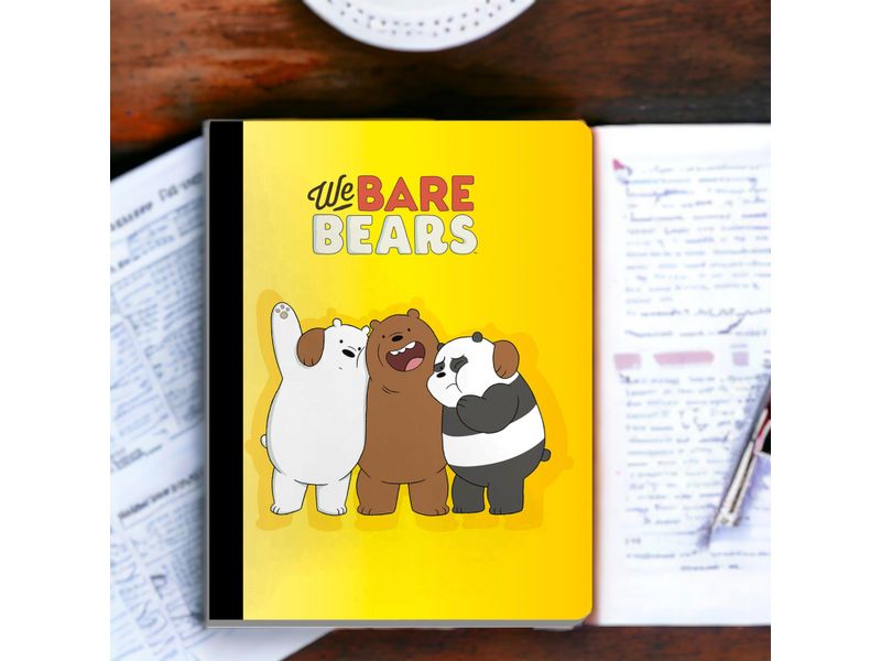 Cuaderno-Bare-Bears-Cosido-Pasta-Rayas-100-Hojas-3-94437