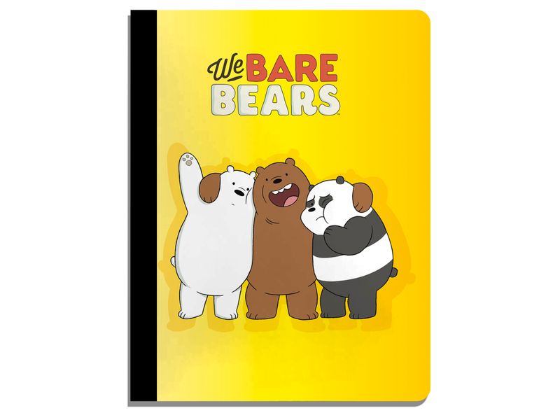 Cuaderno-Bare-Bears-Cosido-Pasta-Rayas-100-Hojas-1-94437