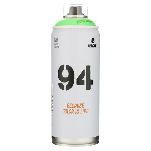 Pintura Montana Aerosol 94 Fluorescente Verde Mate 400ml