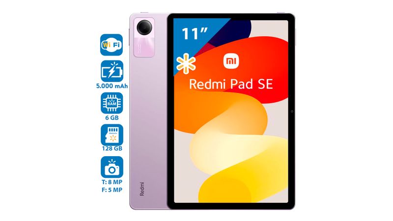 Tablet Xiaomi Redmi Pad SE 11 pulgadas 128GB XIAOMI