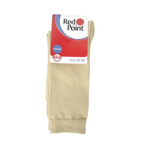 Calcetín Casual Red Point Para Niño En Color Beige - Talla 8.5