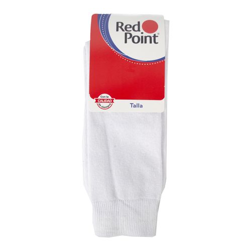 Calcetín Casual Red Point Para Niño En Color Blanco - Talla 8.5