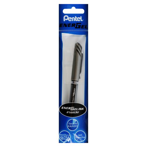 Bolígrafo Pentel tinta en gel 0.7 mm color negro