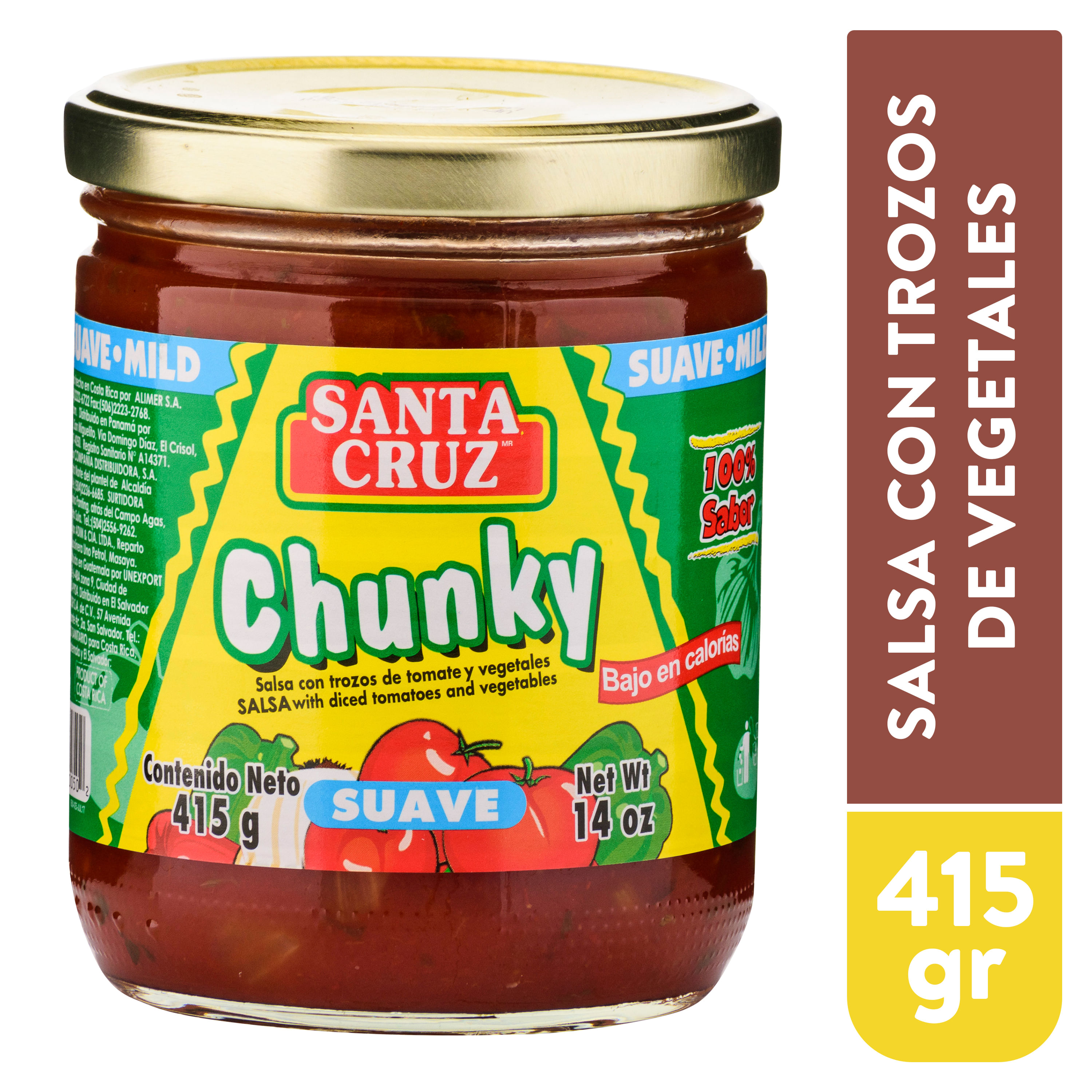 Salsa Santa Cruz Chunky Suave 415gr