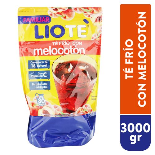 Bebida En Polvo Lioté Melocotón Familiar 3000G