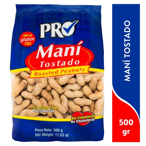 Mané Pro Con Cascara Bolsa -500gr