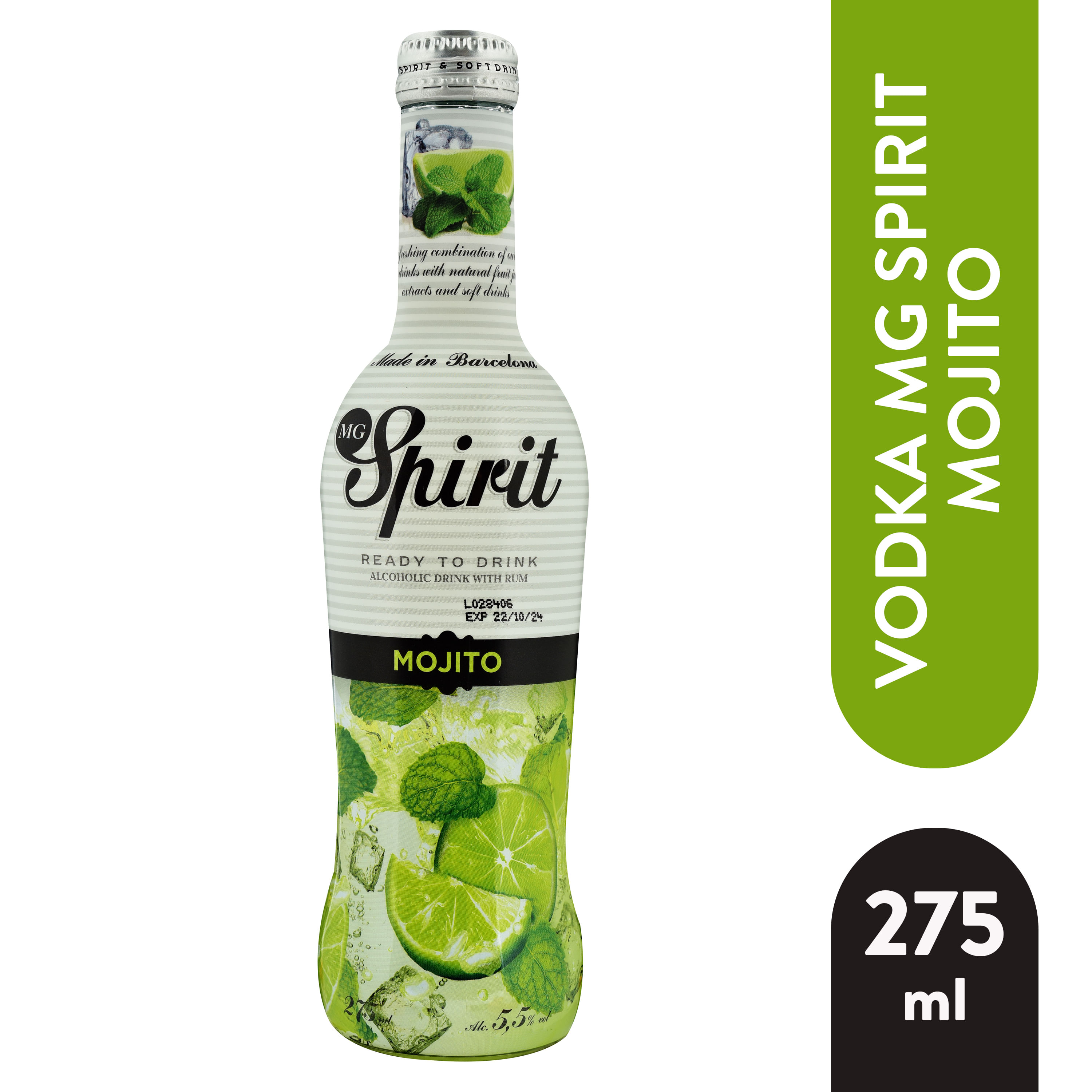 Comprar Vodka Spirit Mojito Rtd Mg Spirit 275ml Walmart Costa Rica 6992