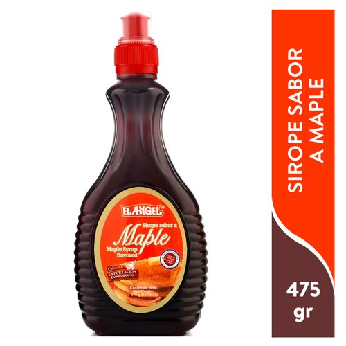 Sirope El Ángel sabor maple - 475 g