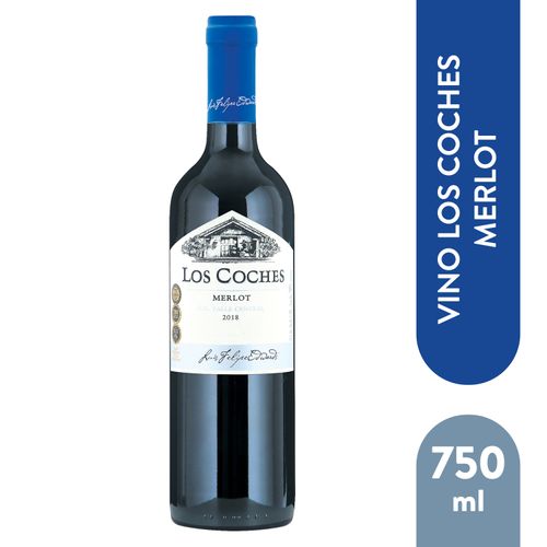 Vino Los Coches merlot classíc - 750 ml
