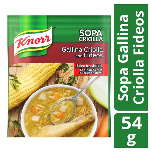 Sopa Gallina Criolla Knorr - 54gr