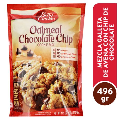 Mezcla Betty Crocker Galleta  Con Chispas De Chocolate - 496 g