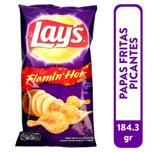 Snack Lays Flamin Hot - 185gr