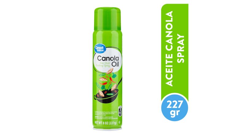 Comprar Aceite Canola Great Value Spray - 227gr, Walmart Costa Rica - Maxi  Palí