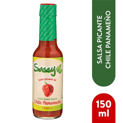 Salsa Picante Sassy De Chile Panameño - 150g