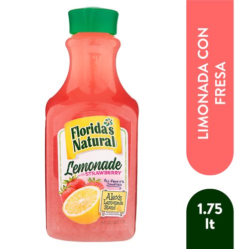 Limonada Florida's Natural Con Fresa -1750ml