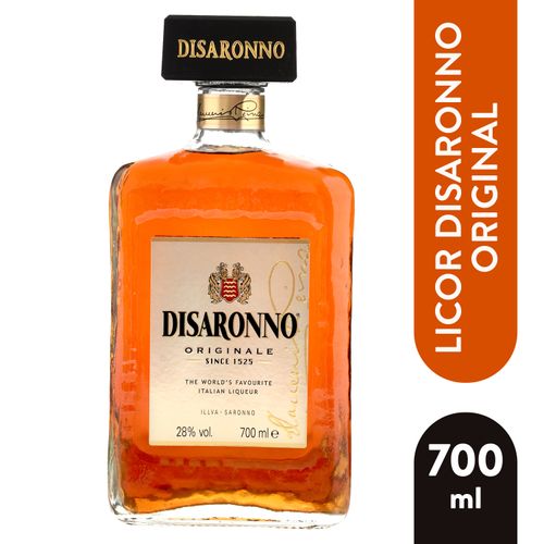 Licor Disaronno original botella de vidrio - 700 ml