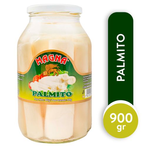 Palmitos Magna enteros frasco de vidrio - 900 g