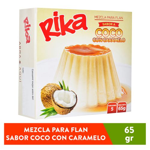 Flan Rika Coco Caramelo - 65gr