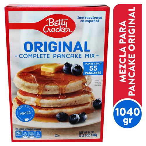 Mezcla para pancake Betty Crocker original - 1.04 kg