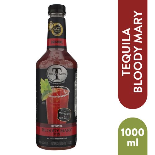 Mezclador Mr & Mrs Tequila Bloody Mary - 1000ml