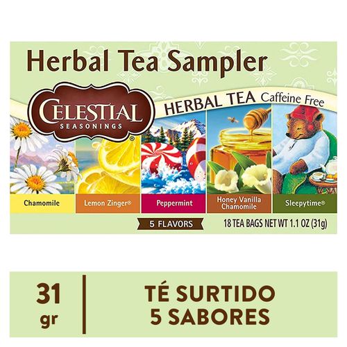 Té Celestial Surtido Herbal - 30gr