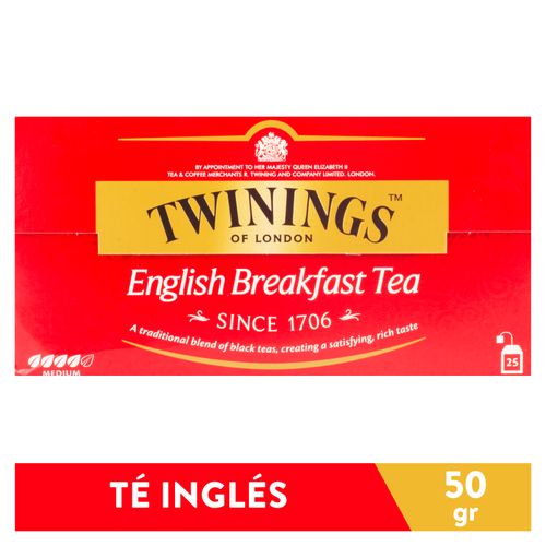 Té Twinings Desayuno Ingles -50 g