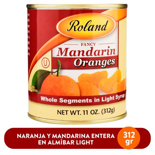 Mandarina En Almibar Roland 311Gr