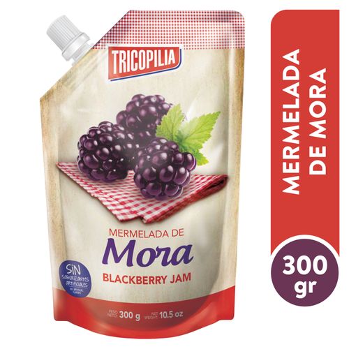 Mermelada Tricopilia sabor mora - 300 g