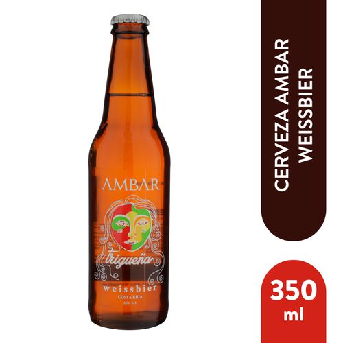 Cerveza Ambar estilo weisbeer en botella - 350 ml