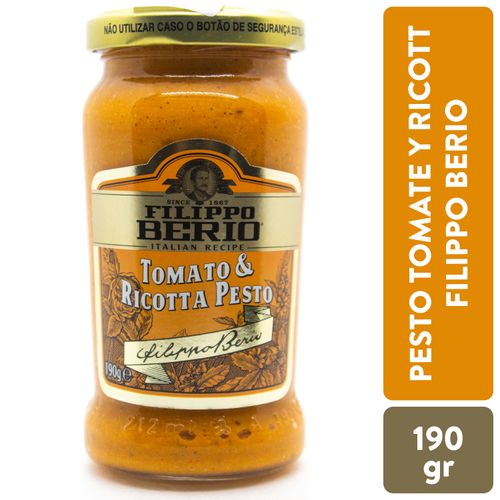 Pesto Tomat Y Ricott Filippo Berio - 190g