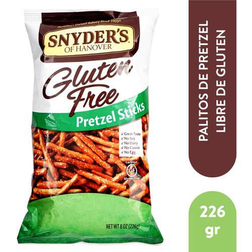 Pretzel sticks Snyder's libres de gluten - 226 g